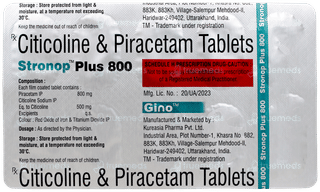 Stronop Plus 800 Tablet 10