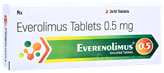 Everenolimus 0.5 Tablet 10