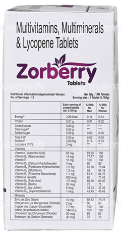 Zorberry Tablet 15