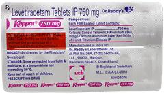 Keppra 750Mg Tablet 14