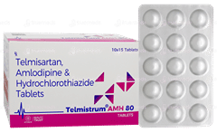 Telmistrum Amh 80 Tablet 15 Telmistrum Amh 80 Tablet 15