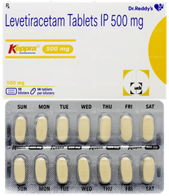 Keppra 500Mg Tablet 14