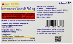 Keppra 500Mg Tablet 14