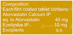 Lipikind Ez 40 Tablet 10