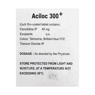 Aciloc 300+ Tablet 20
