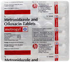 Metrogyl O Tablet 15