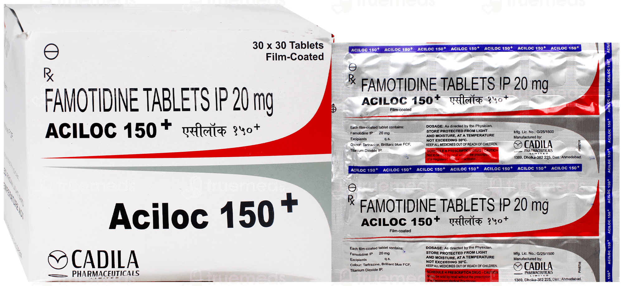 Aciloc 150+ Tablet 30