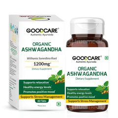 Goodcare Organic Ashwagandha 1200mg Tablet 60 Goodcare Organic Ashwagandha 1200mg Tablet 60