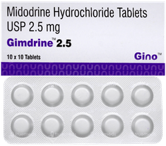 Gimdrine 2.5 Tablet 10