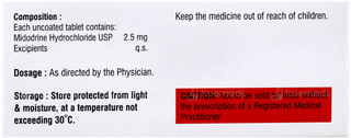 Gimdrine 2.5 Tablet 10
