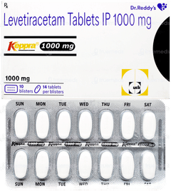 Keppra 1000Mg Tablet 14
