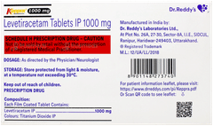 Keppra 1000Mg Tablet 14
