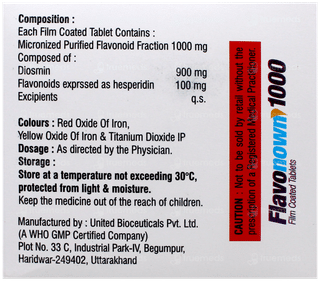 Flavonown 1000 Tablet 10