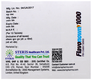 Flavonown 1000 Tablet 10