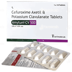 Amytum Cv 500 Tablet 10