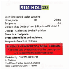 Sim Hdl 20 Tablet 10