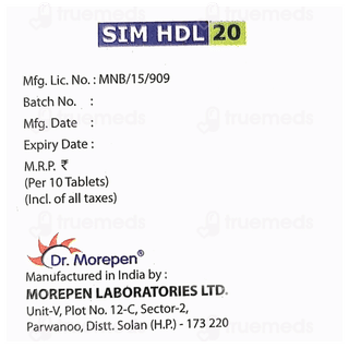 Sim Hdl 20 Tablet 10