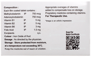 Mecobrook Double B12 Tablet 15