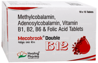Mecobrook Double B12 Tablet 15