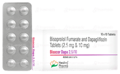 Bisocor Dapa 2.5/10 Tablet 10