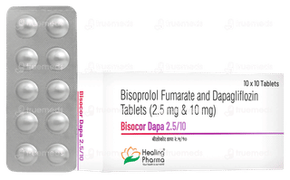 Bisocor Dapa 2.5/10 Tablet 10