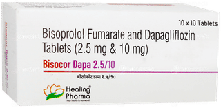 Bisocor Dapa 2.5/10 Tablet 10