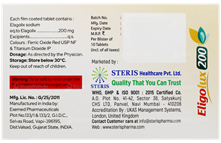 Eligolux 200 Tablet 10