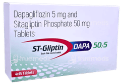 St Gliptin Dapa 50/5 Tablet 15
