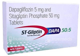 St Gliptin Dapa 50/5 Tablet 15