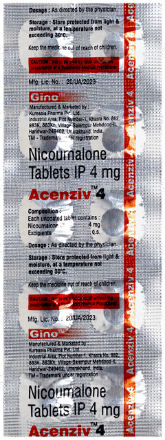 Acenziv 4 Tablet 10 Acenziv 4 Tablet 10