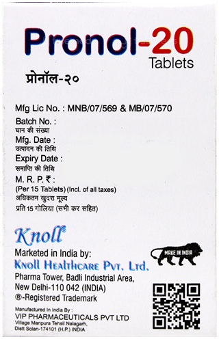 Pronol 20 Tablet 15