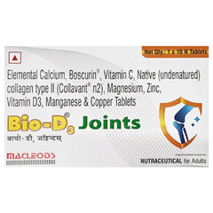 Bio D3 Joints Tablet 10 Bio D3 Joints Tablet 10