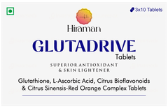 Glutadrive 3 Pack Of 10 Tablets Glutadrive 3 Pack Of 10 Tablets