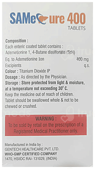 Samecure 400 Tablet 10