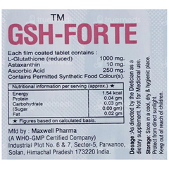 Gsh Forte Tablet 10