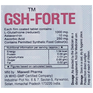 Gsh Forte Tablet 10