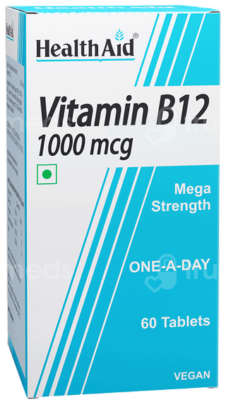 Healthaid Vitamin B12 1000Mcg Tablet 60