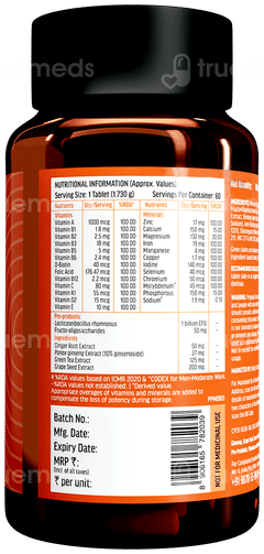 Hk Vitals Multivitamin + Men Tablet 60