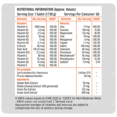 Hk Vitals Multivitamin + Men Tablet 60