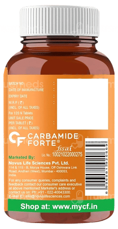 Carbamide Forte Vitamin D3+K2 2 In 1 Support Tablet 120