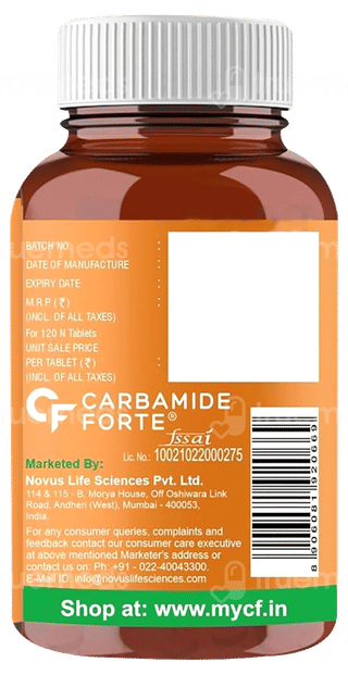 Carbamide Forte Vitamin D3+K2 2 In 1 Support Tablet 120