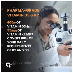Carbamide Forte Vitamin D3+K2 2 In 1 Support Tablet 120