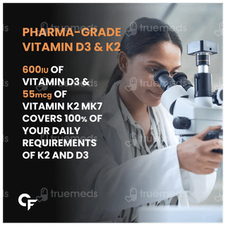 Carbamide Forte Vitamin D3+K2 2 In 1 Support Tablet 120
