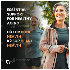 Carbamide Forte Vitamin D3+K2 2 In 1 Support Tablet 120