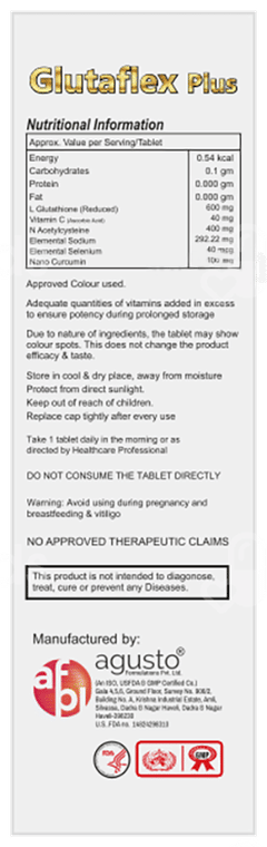 Glutaflex Plus Mango Pineapple Flavour Sugar Free Effervescent Tablet 20