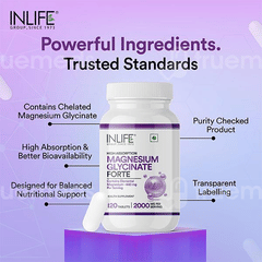 Inlife Magnesium Glycinate Forte Tablet 120