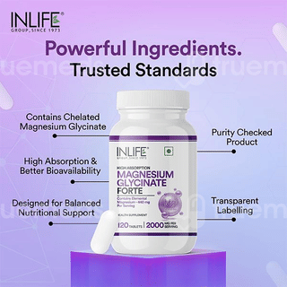 Inlife Magnesium Glycinate Forte Tablet 120