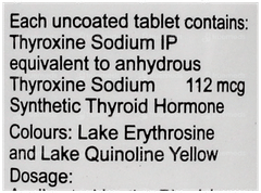 Thyrox 112 Tablet 120