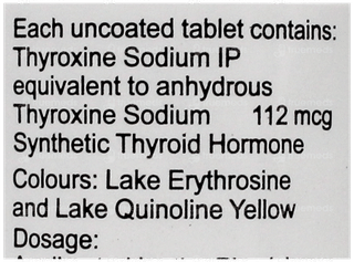 Thyrox 112 Tablet 120