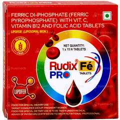 Rudix Fe Pro Tablet 15